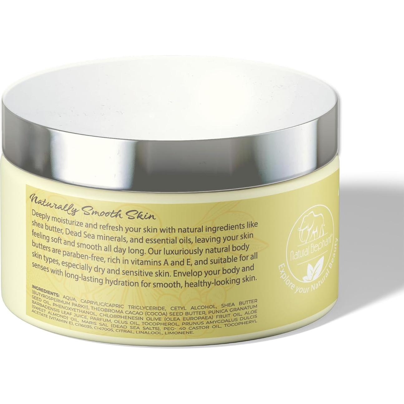 Manteca Corporal Natural Elephant 255 g - Karité y Minerales