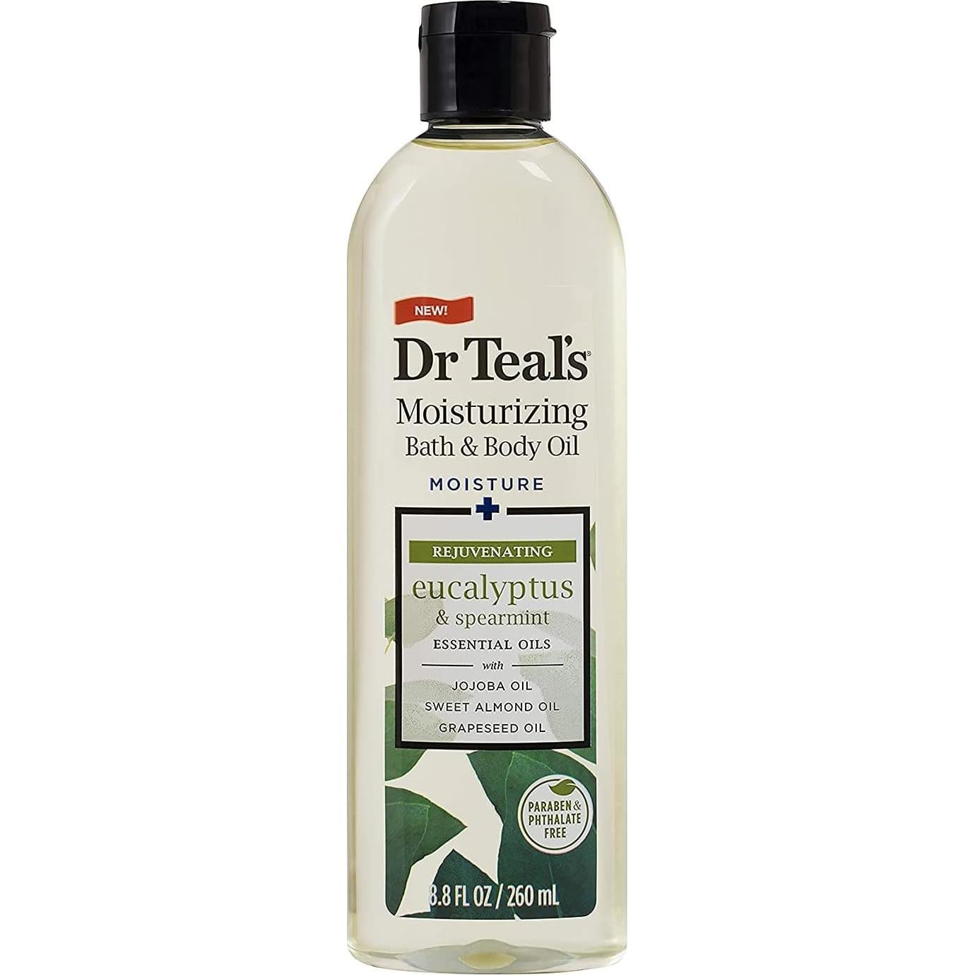 Juego de Regalo Aceite de Baño Dr. Teals - Eucalipto, Coco y Karité