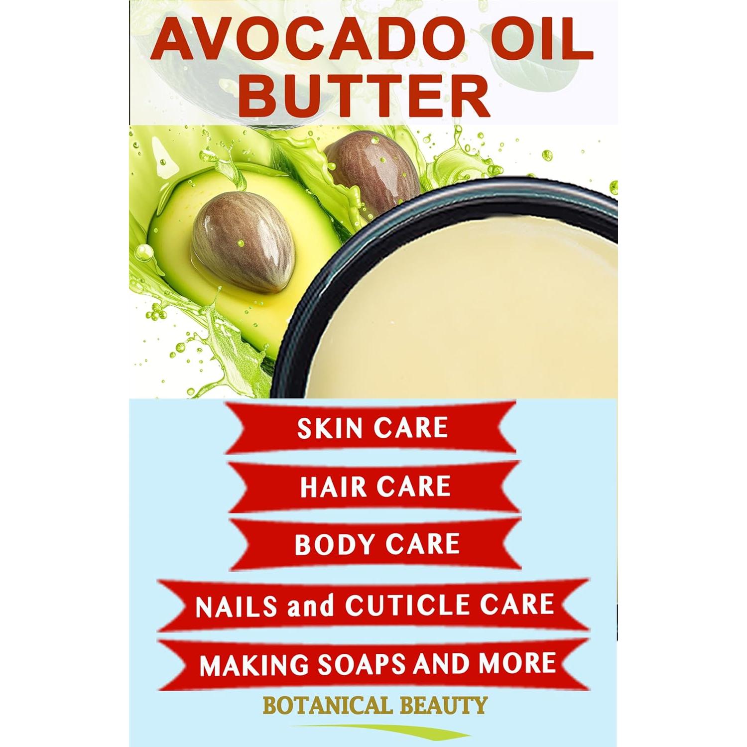 Mantequilla de Aceite de Aguacate 236.6 ml Belleza Botánica