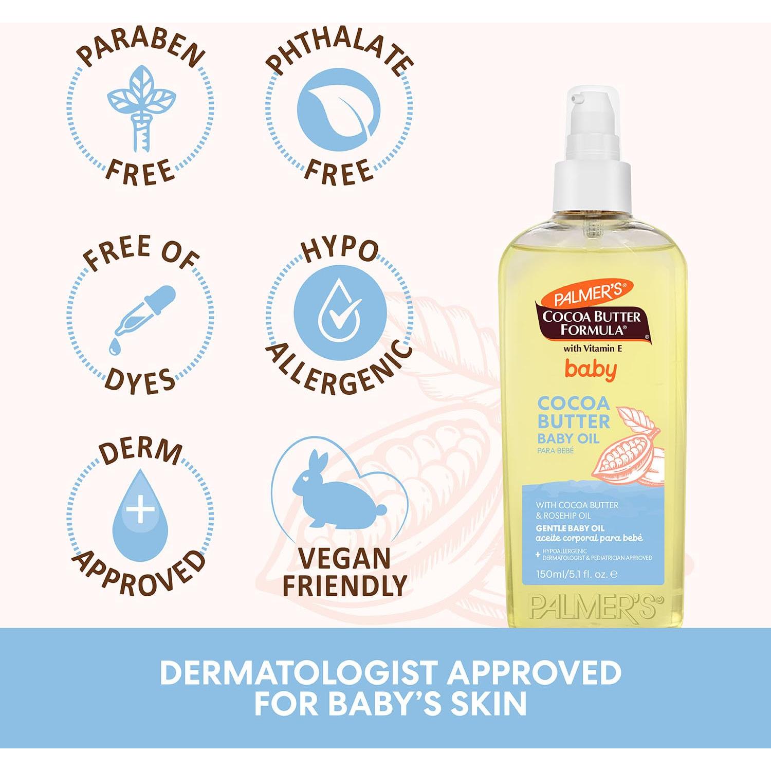 Aceite para Bebés Palmer's Manteca de Cacao 151.2 ml