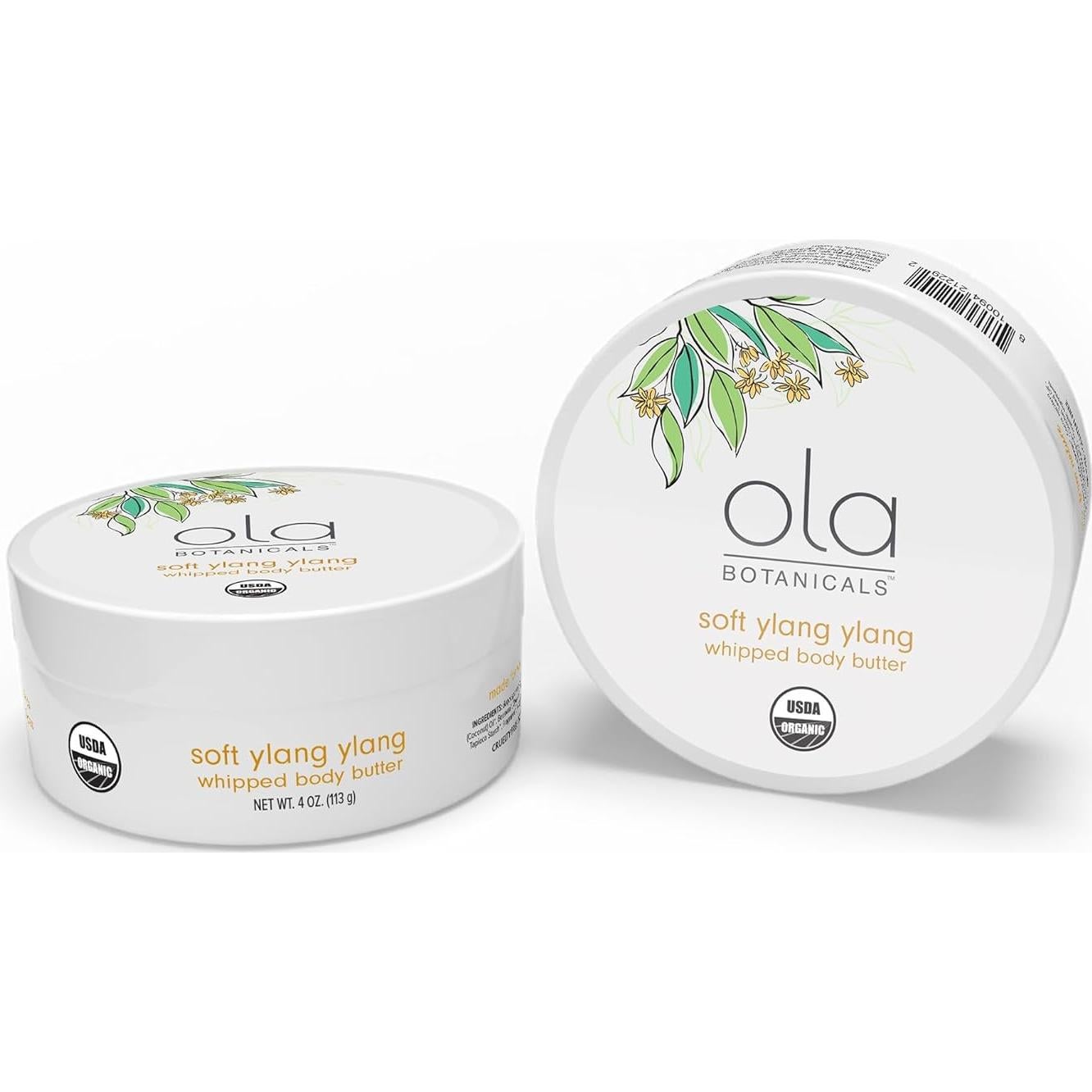 Manteca Corporal Batida Ola Botanicals 113g Ylang Ylang Orgánica