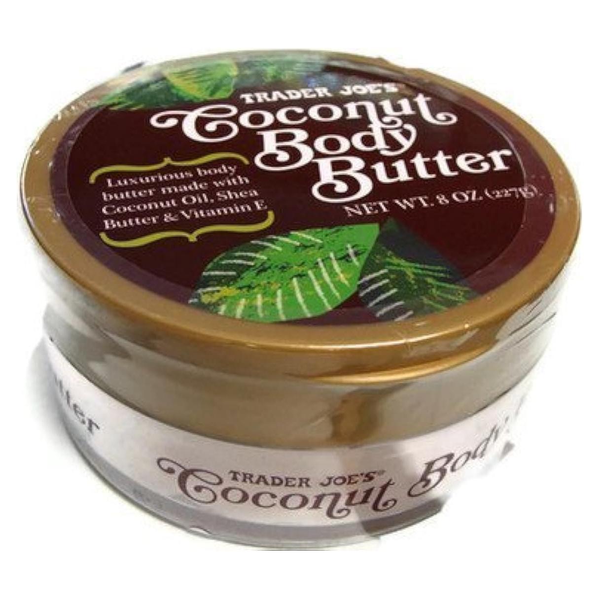 Manteca Corporal de Coco Trader Joe's 5 x 227 g Libre de Crueldad