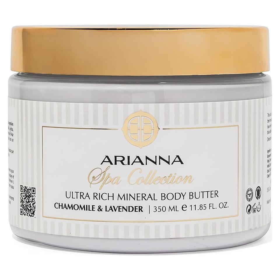 Manteca Corporal Mineral Vegana Arianna 311g Manzanilla y Lavanda