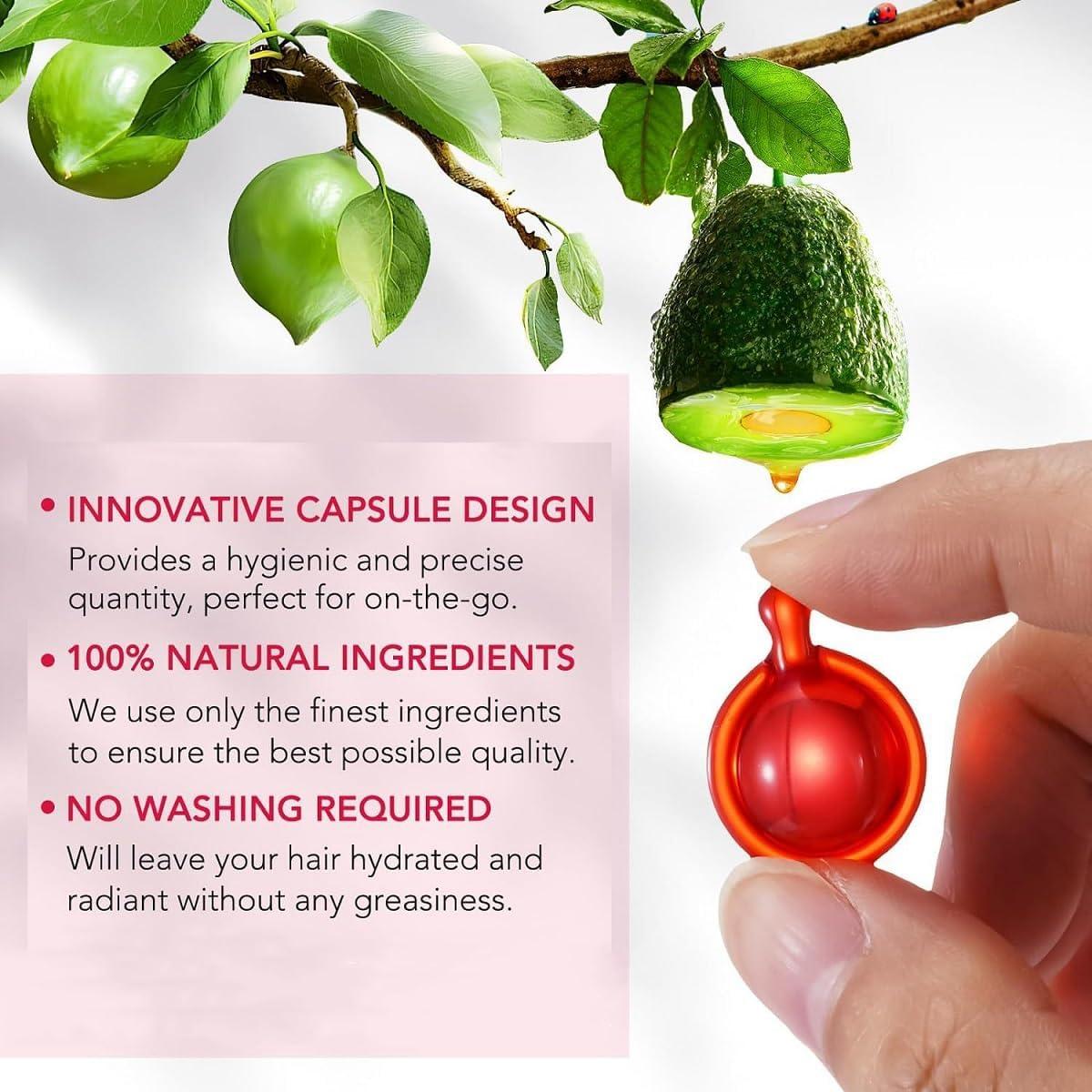 Suero Tratamiento Capilar MULPG 40 Cápsulas Vitaminas A C E Pro B5