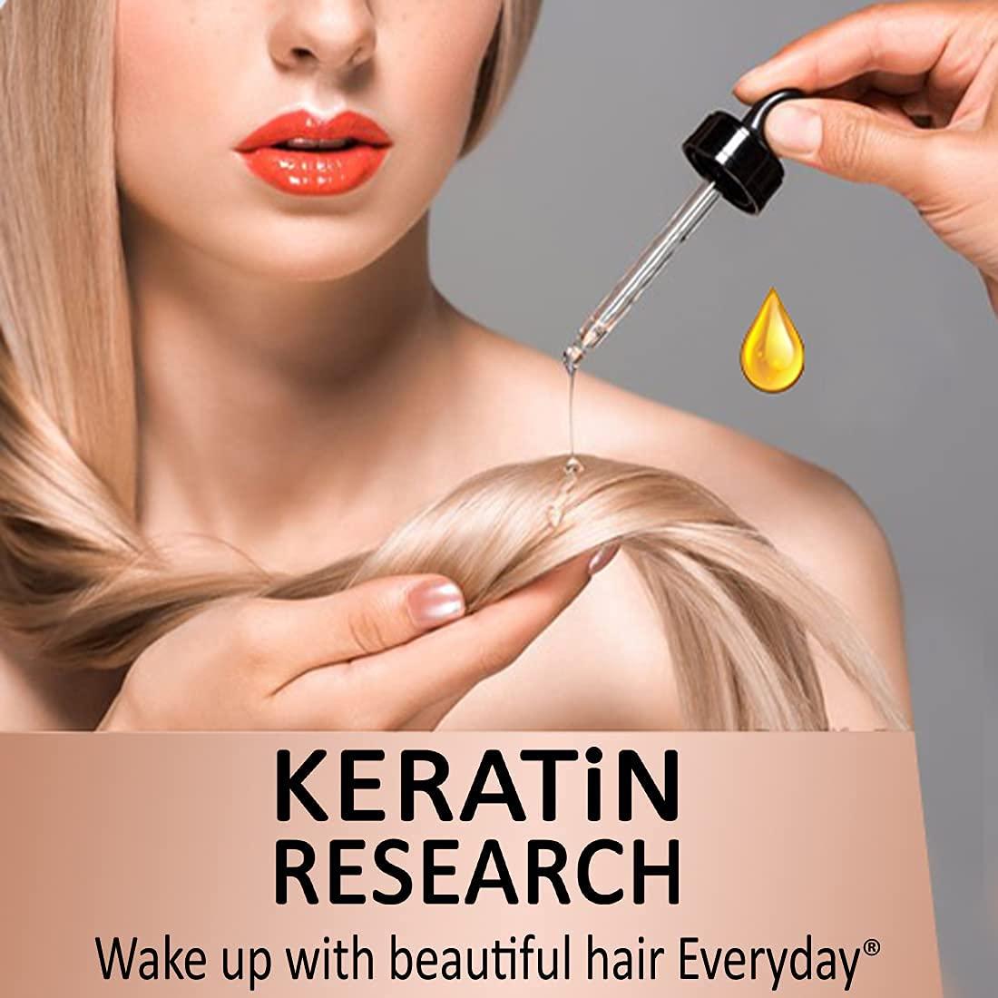 Sérum Reparador para Cabello Dañado Keratin Research 120ml