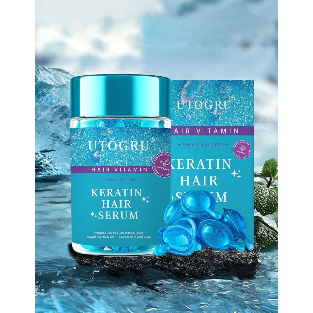 Suero de Cabello UTOGRU con Queratina y Aguacate 108g