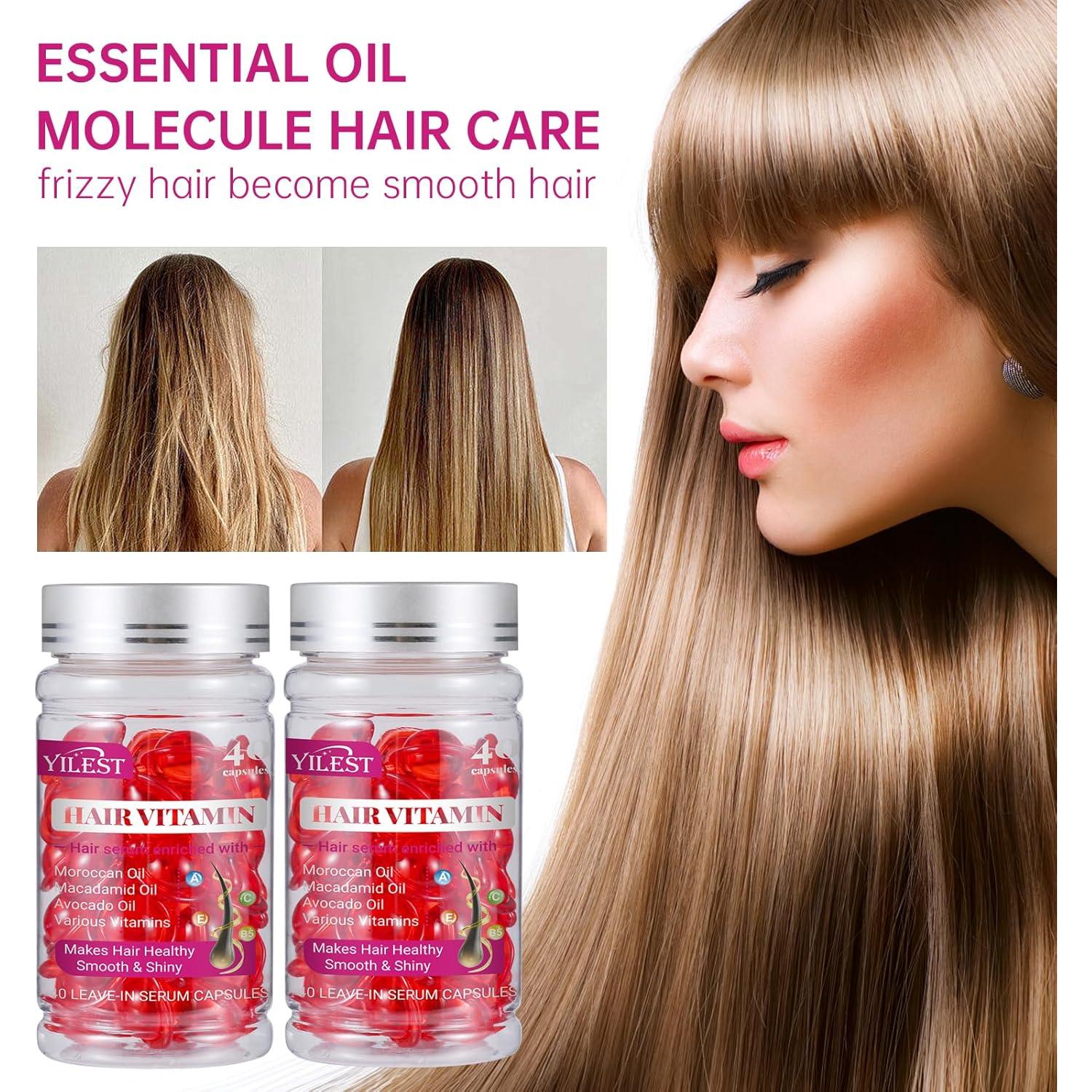 Suero Capilar Zgxhga 40 Cápsulas Acondicionadoras Anti Frizz