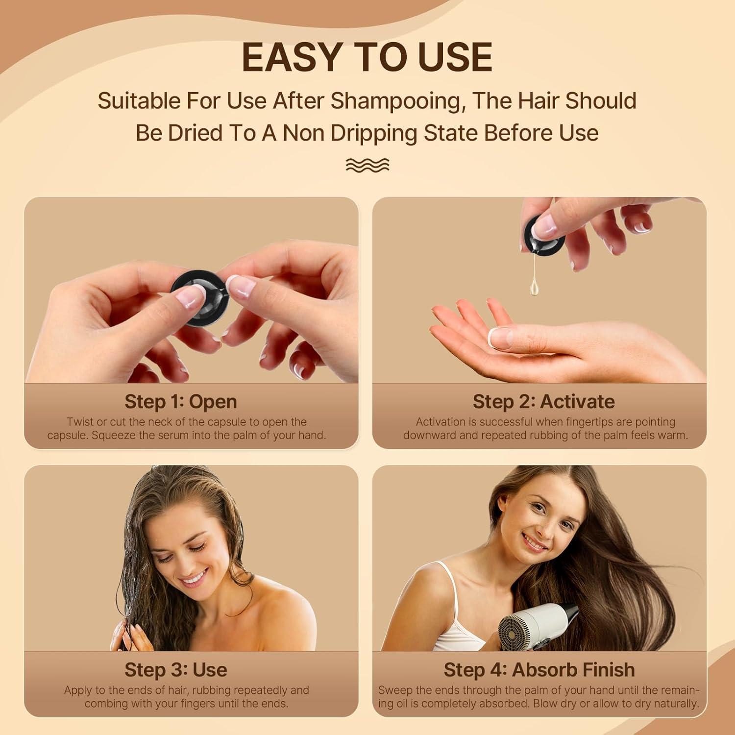 Cápsulas de Suero Capilar Maple Flora 80 pcs - Hidratación y Reparación