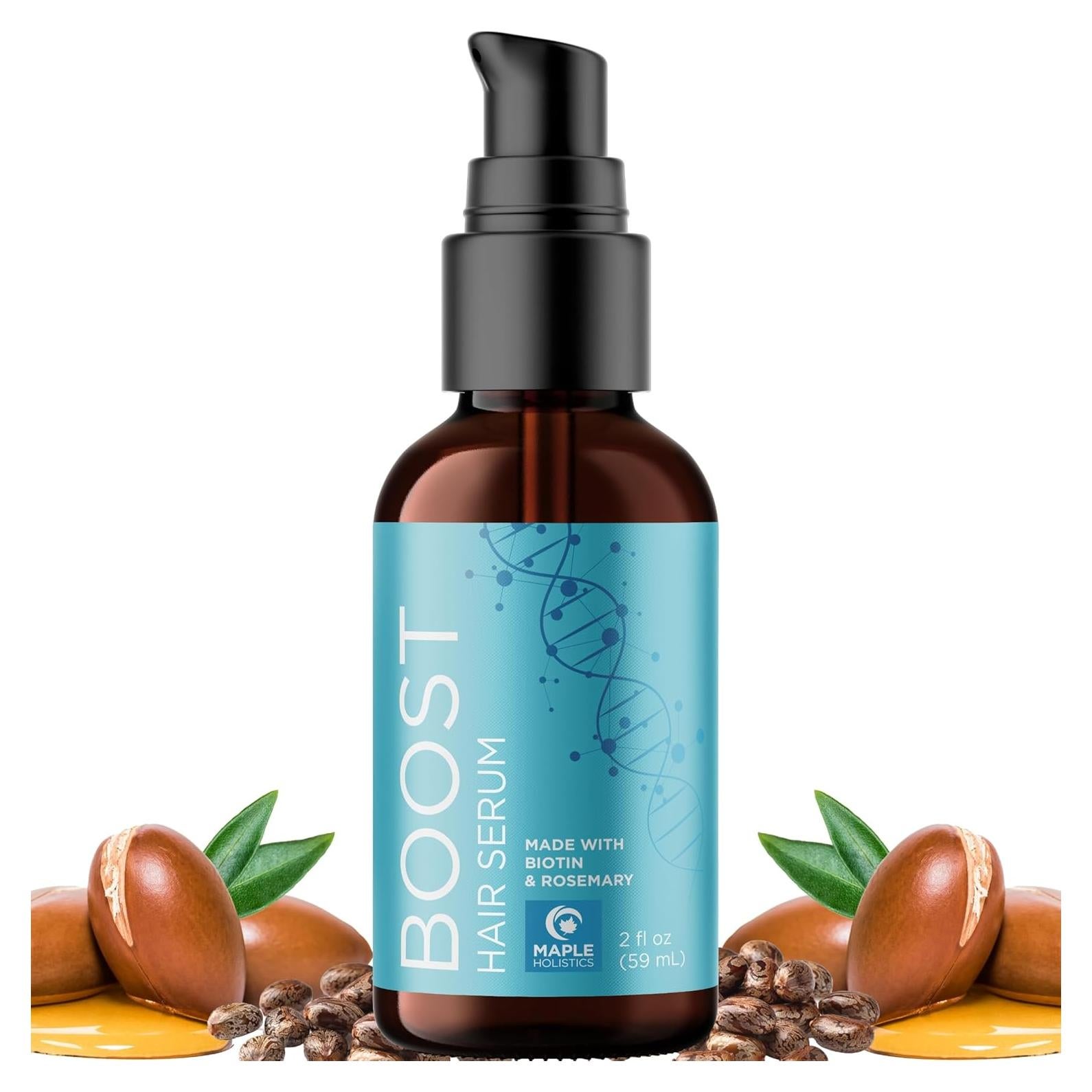 Suero Capilar Voluminizador Maple Holistics 59 ml - Biotina y Romero