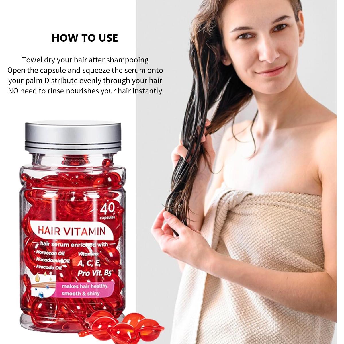 Suero Capilar Sin Enjuague Envisha - 40 Cápsulas Hidratantes