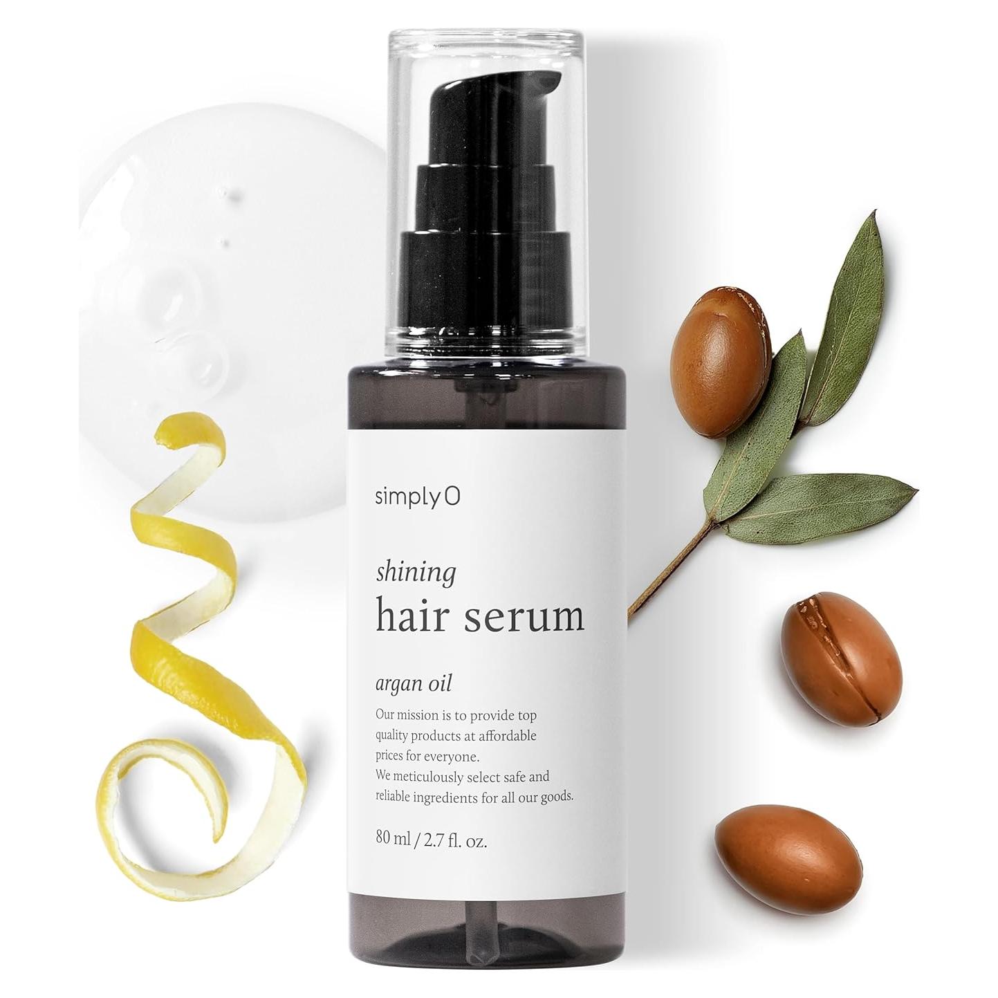 Suero Brillante para Cabello simplyO - Aceite de Argán 80 ml