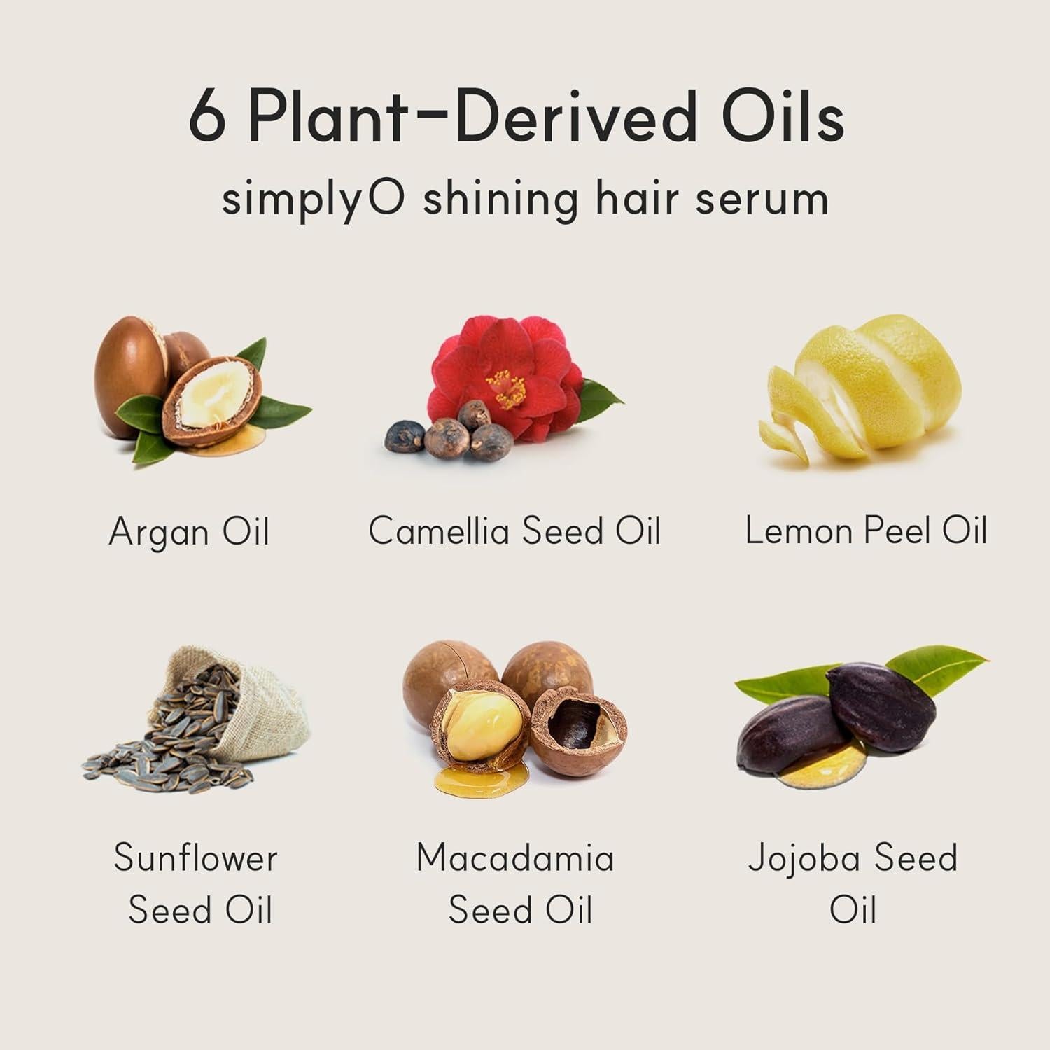 Suero Brillante para Cabello simplyO - Aceite de Argán 80 ml