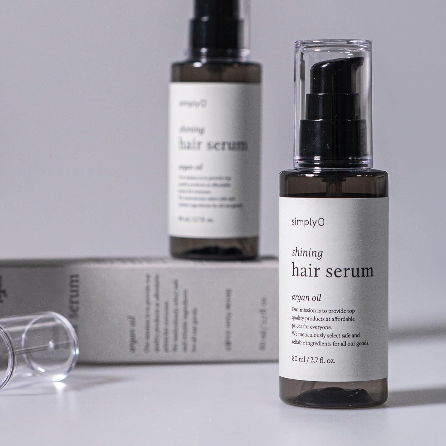 Suero Brillante para Cabello simplyO - Aceite de Argán 80 ml