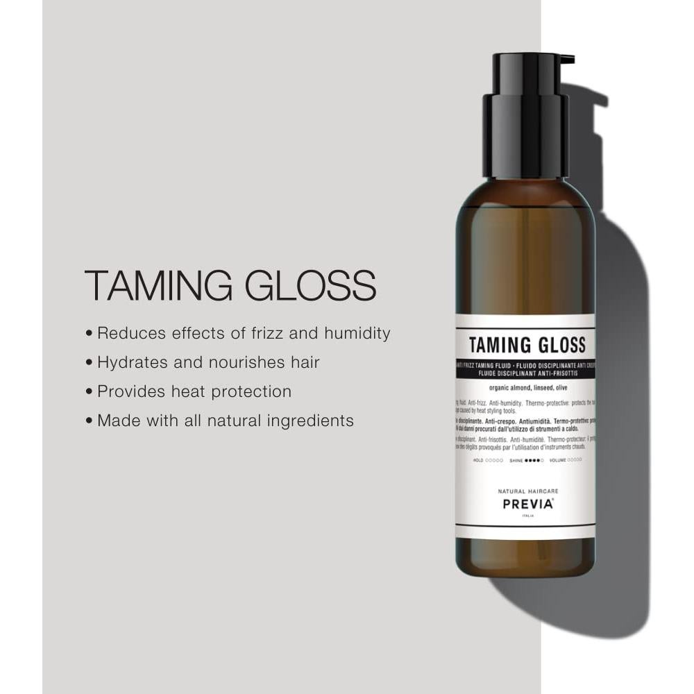 Suero Alisador PREVIA 190.5 g - Anti-Frizz Vegano Hidratante