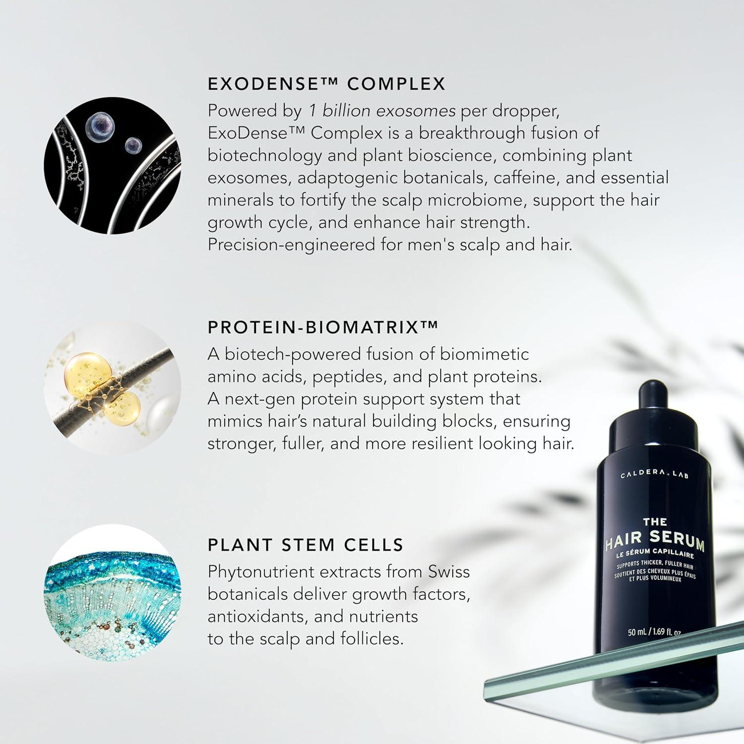 Suero Capilar Engrosante Caldera + Lab 60ml - Todos los Cabellos