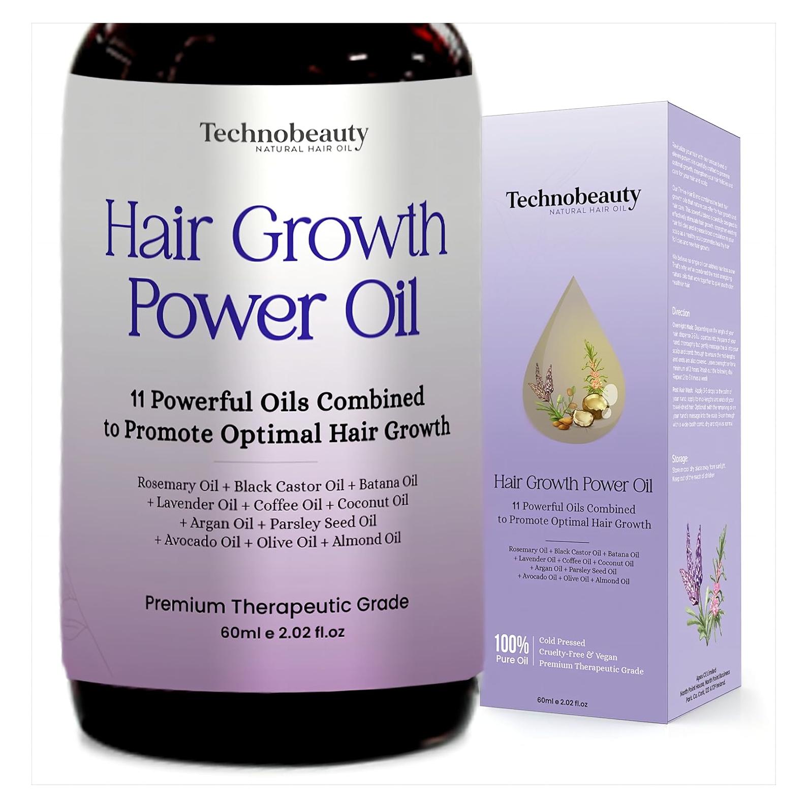 Aceite para el Cabello Super World Mart - 11 Aceites Naturales