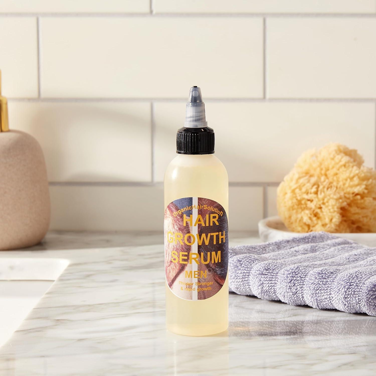 Suero de Crecimiento Capilar Orgánico para Hombres - 113.4 g