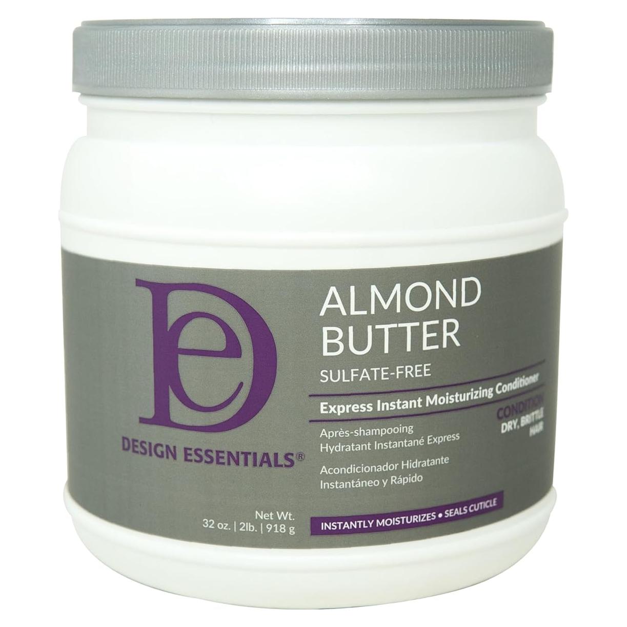 Acondicionador Hidratante Design Essentials 907 g - Mantequilla de Almendra