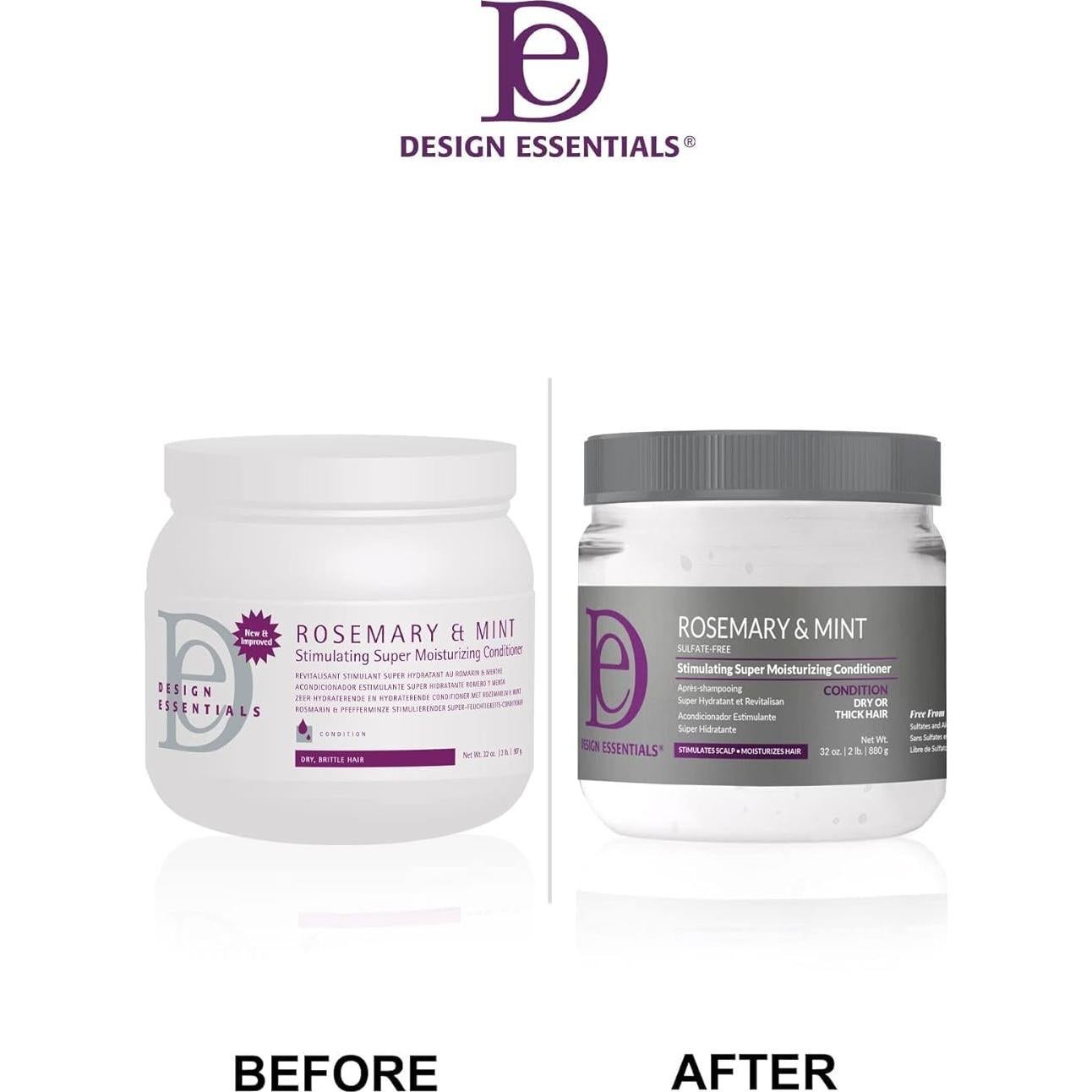 Acondicionador Hidratante Design Essentials 907 g - Mantequilla de Almendra