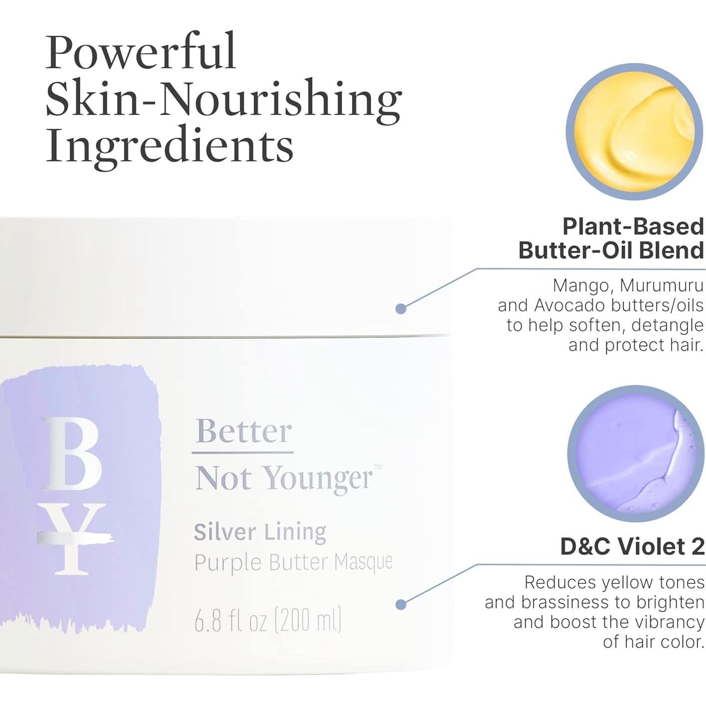 Mascarilla Morada Mejor No Más Jóvenes 272g - Hidratante Cabello