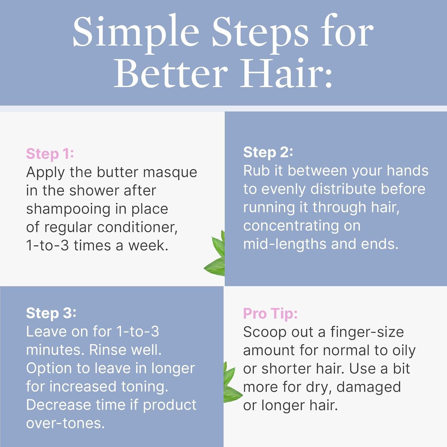 Mascarilla Morada Mejor No Más Jóvenes 272g - Hidratante Cabello