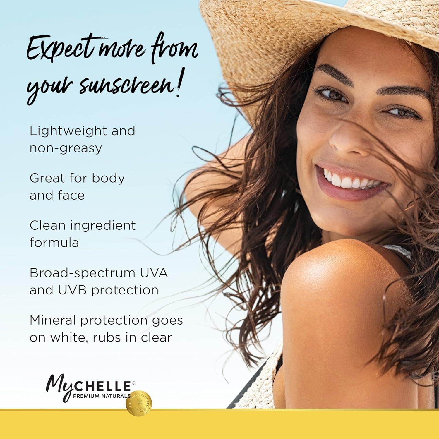 Protector Solar Stick Mychelle SPF 50 Natural 14.2g - Resistente al Agua