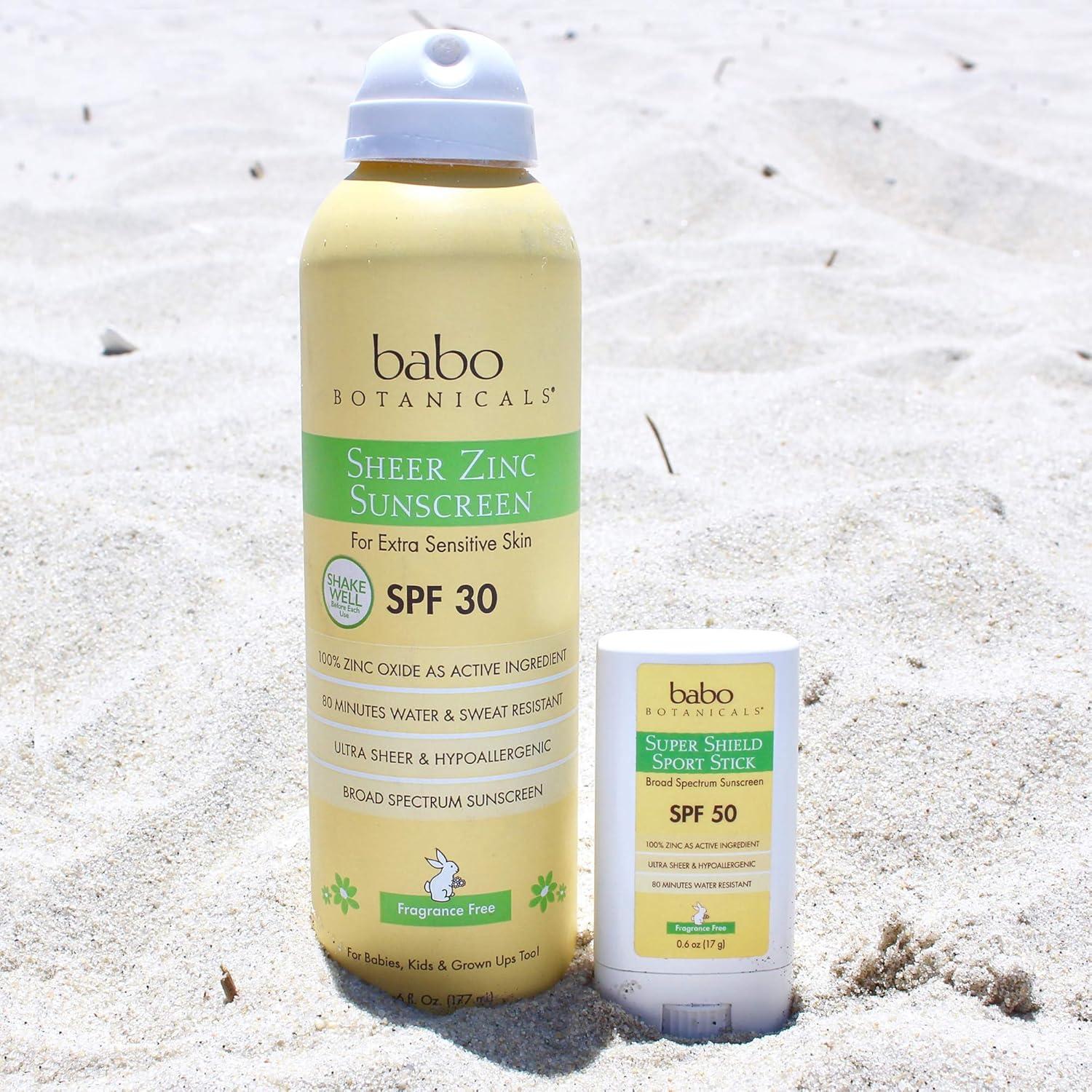 Protector Solar Stick Babo Botanicals SPF 50 - 17g - Orgánico