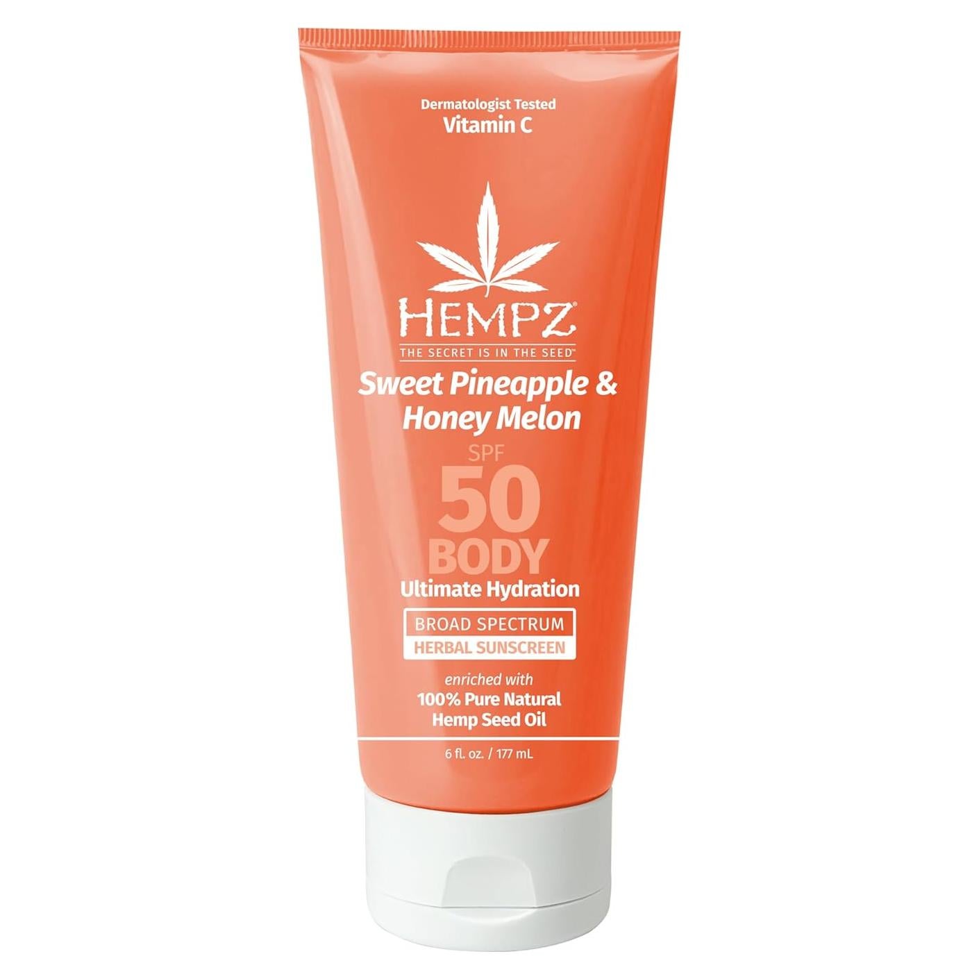 Protector Solar Corporal Hempz SPF 50 Piña Dulce 170 g