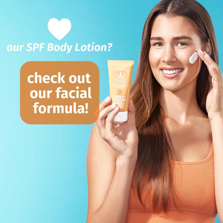 Protector Solar Corporal Hempz SPF 50 Piña Dulce 170 g