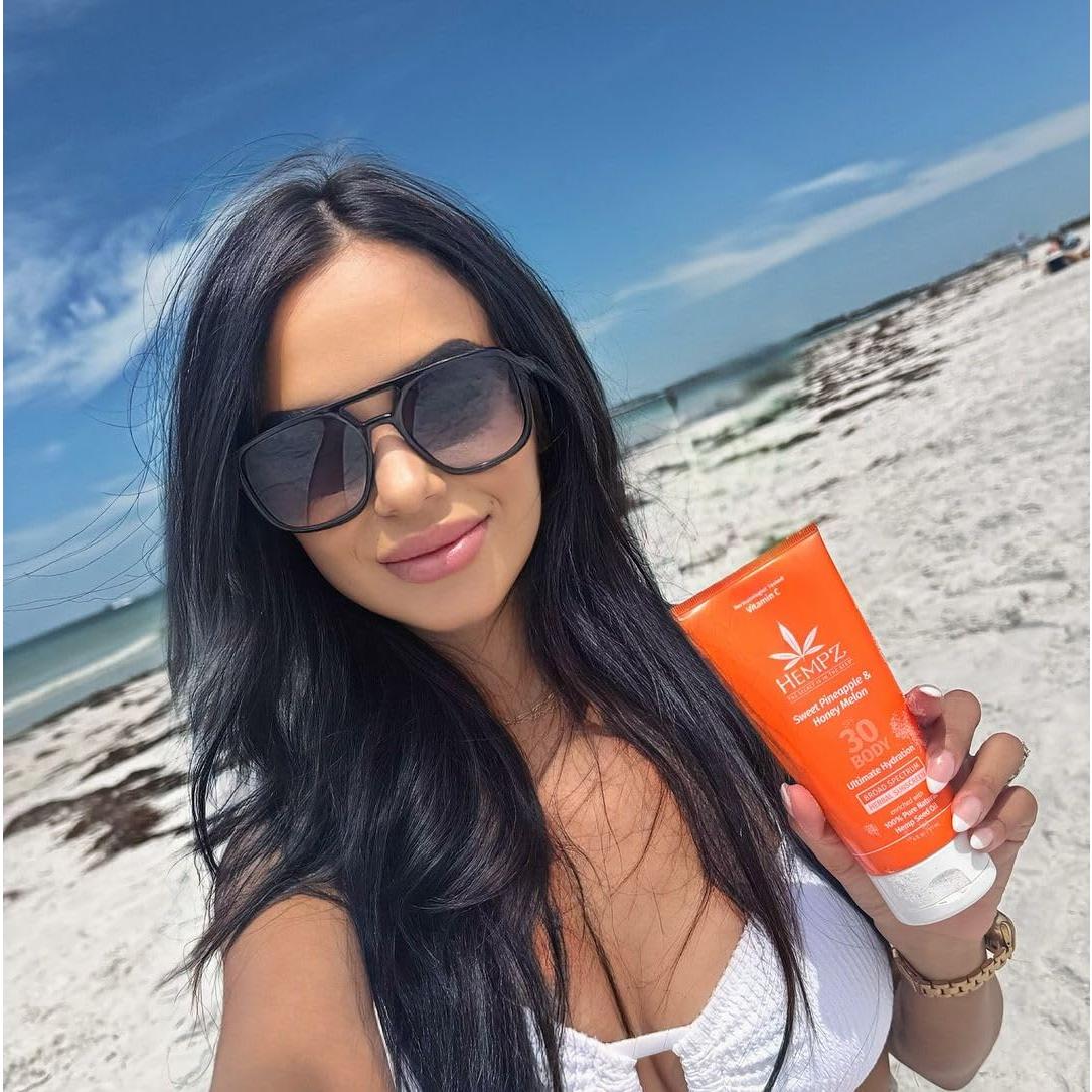 Protector Solar Corporal Hempz SPF 50 Piña Dulce 170 g