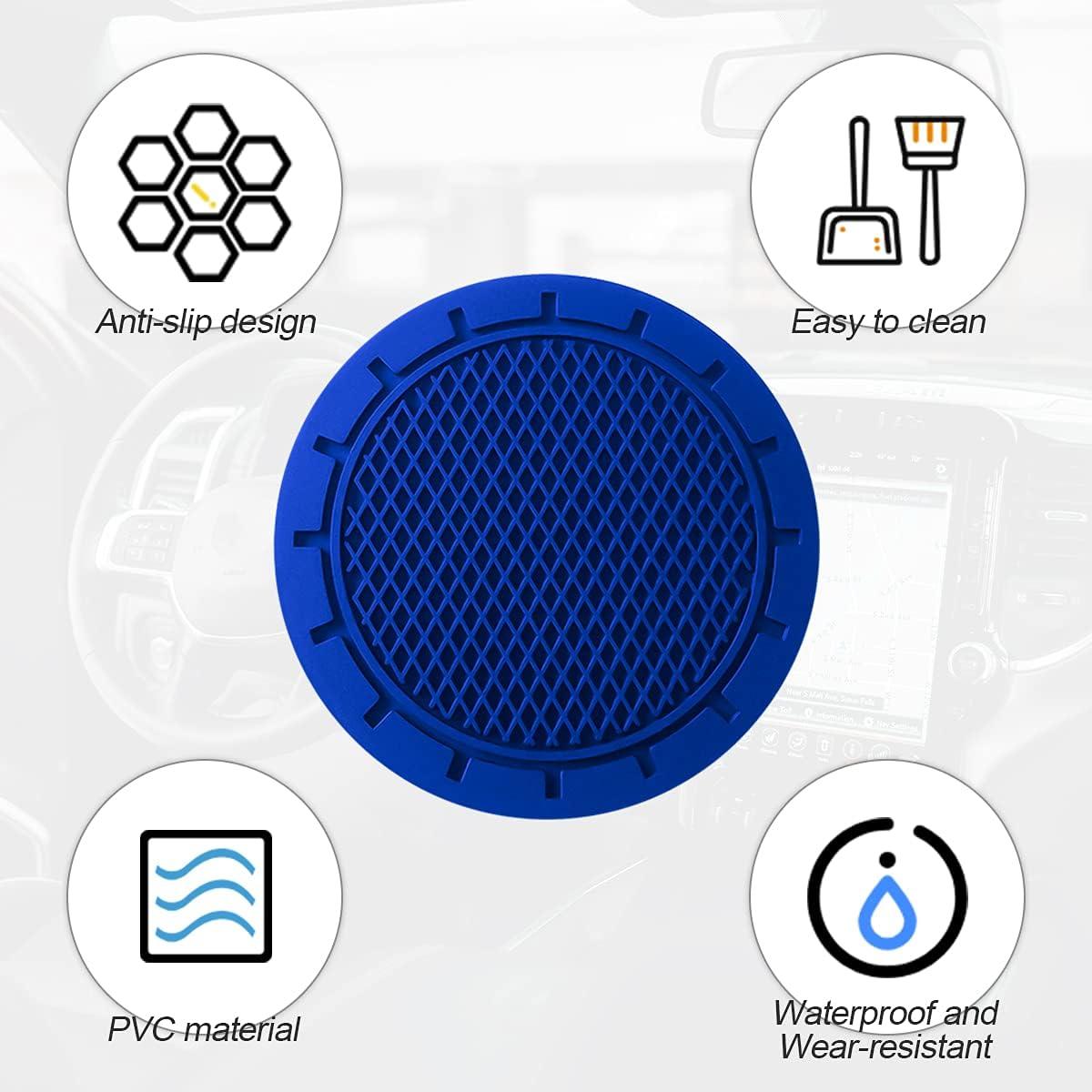 Paquete de 4 posavasos 8sanlione redondos antideslizantes