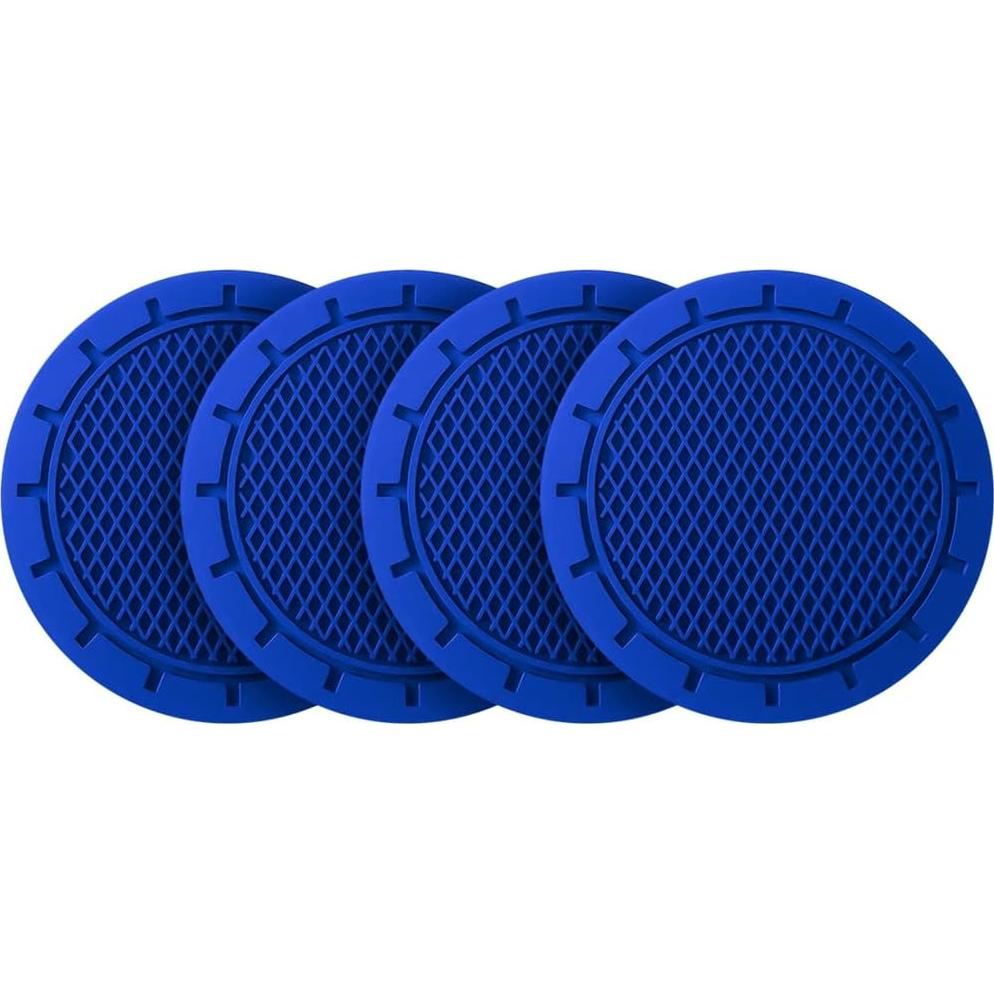 Paquete de 4 posavasos 8sanlione redondos antideslizantes