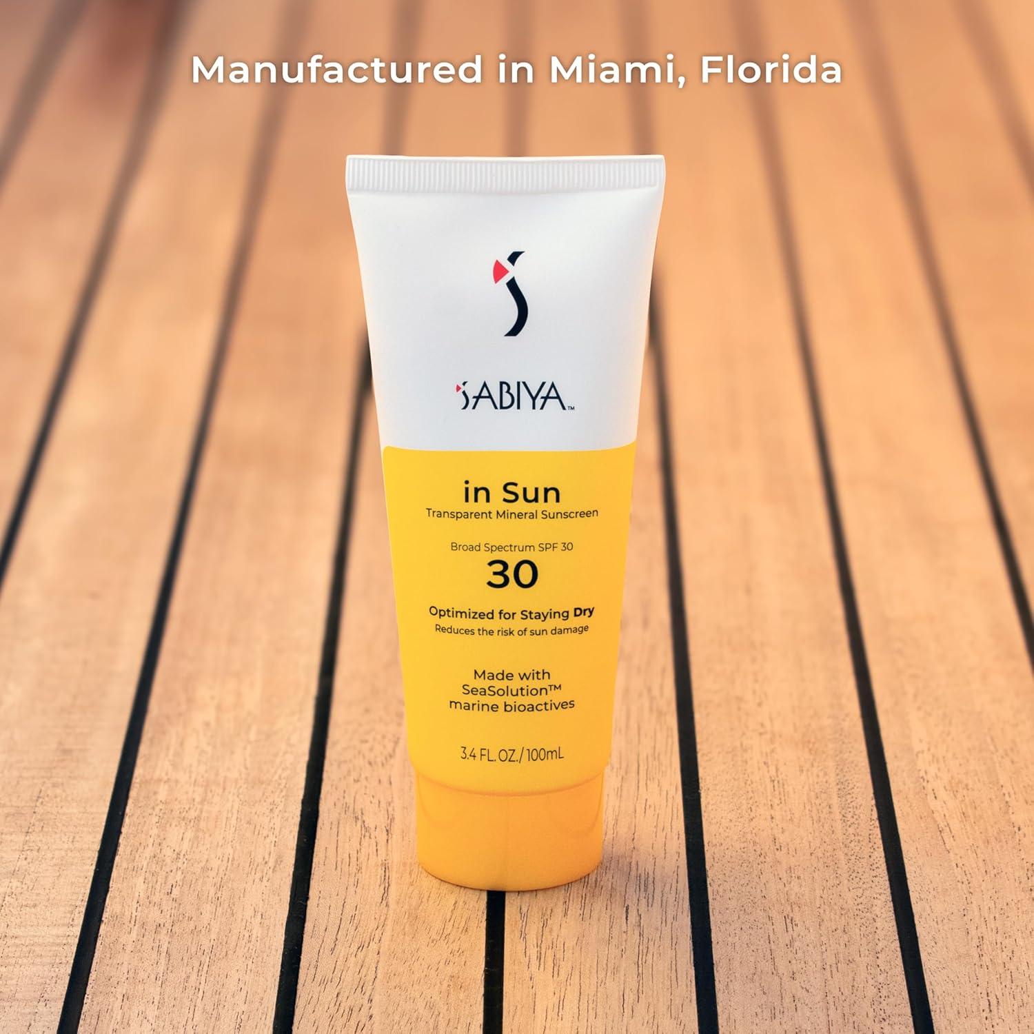 Protector Solar Mineral SABIYA SPF 30 - 100 ml Hidratante