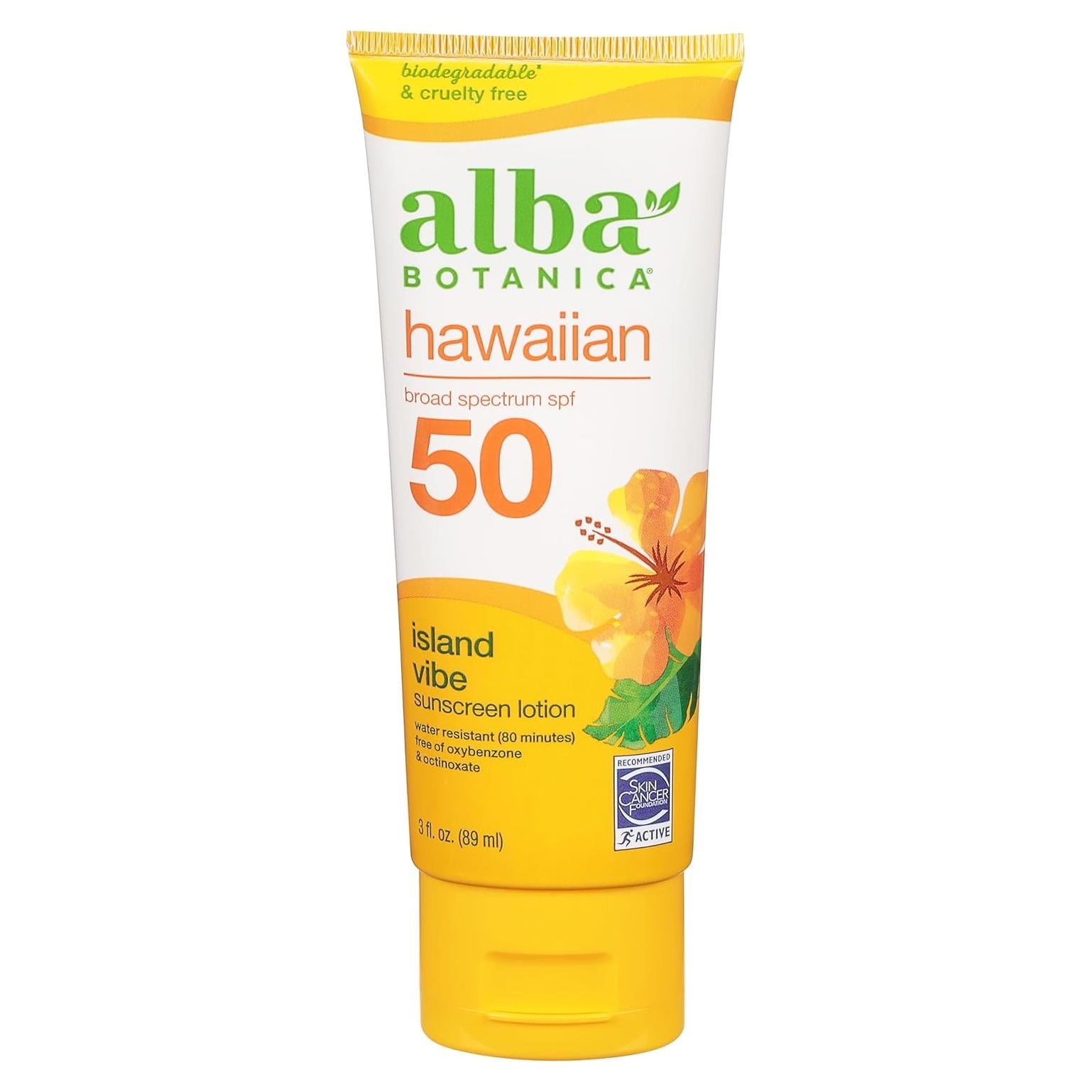 Protector Solar Alba Botanica SPF 50 Vibras de Isla 85 g