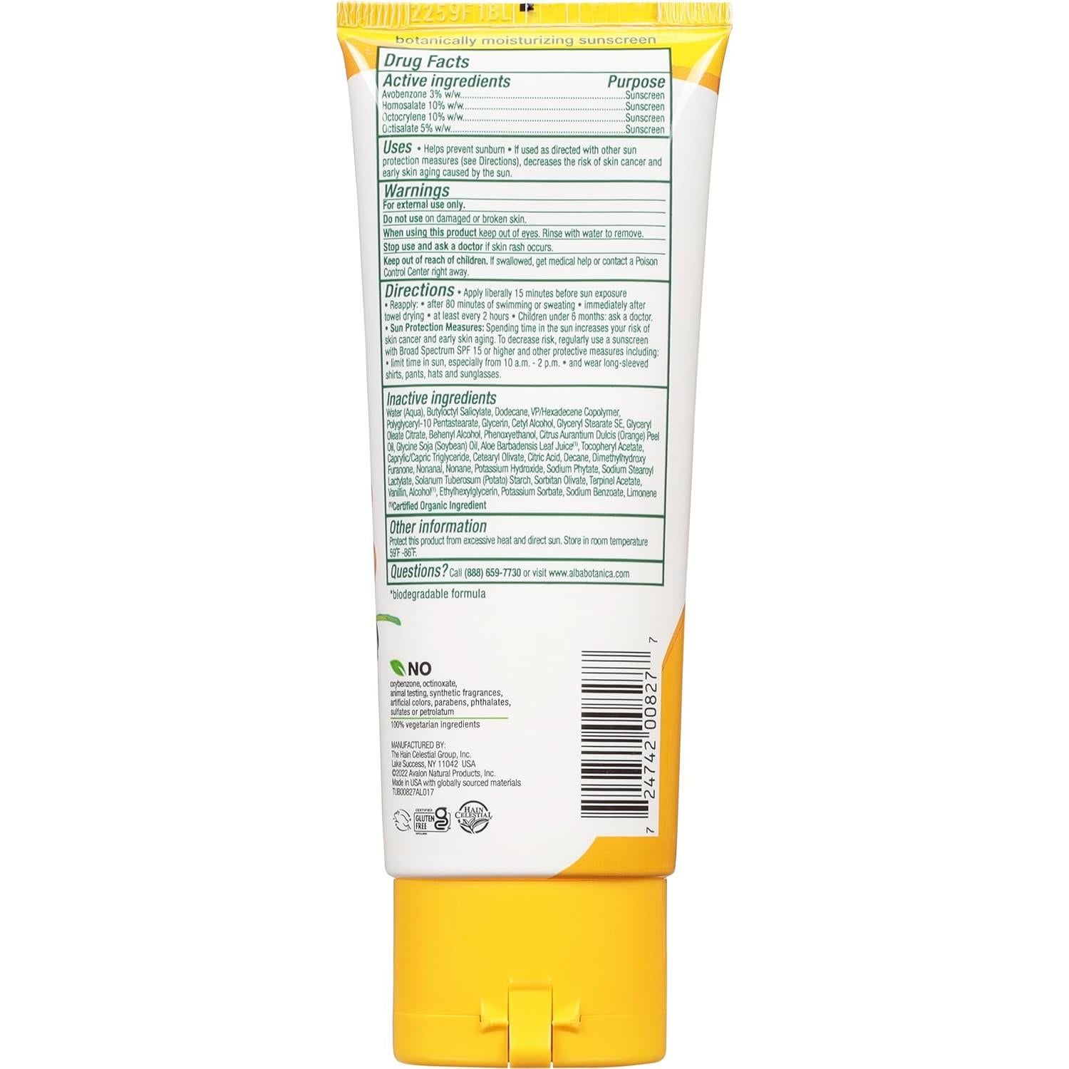 Protector Solar Alba Botanica SPF 50 Vibras de Isla 85 g