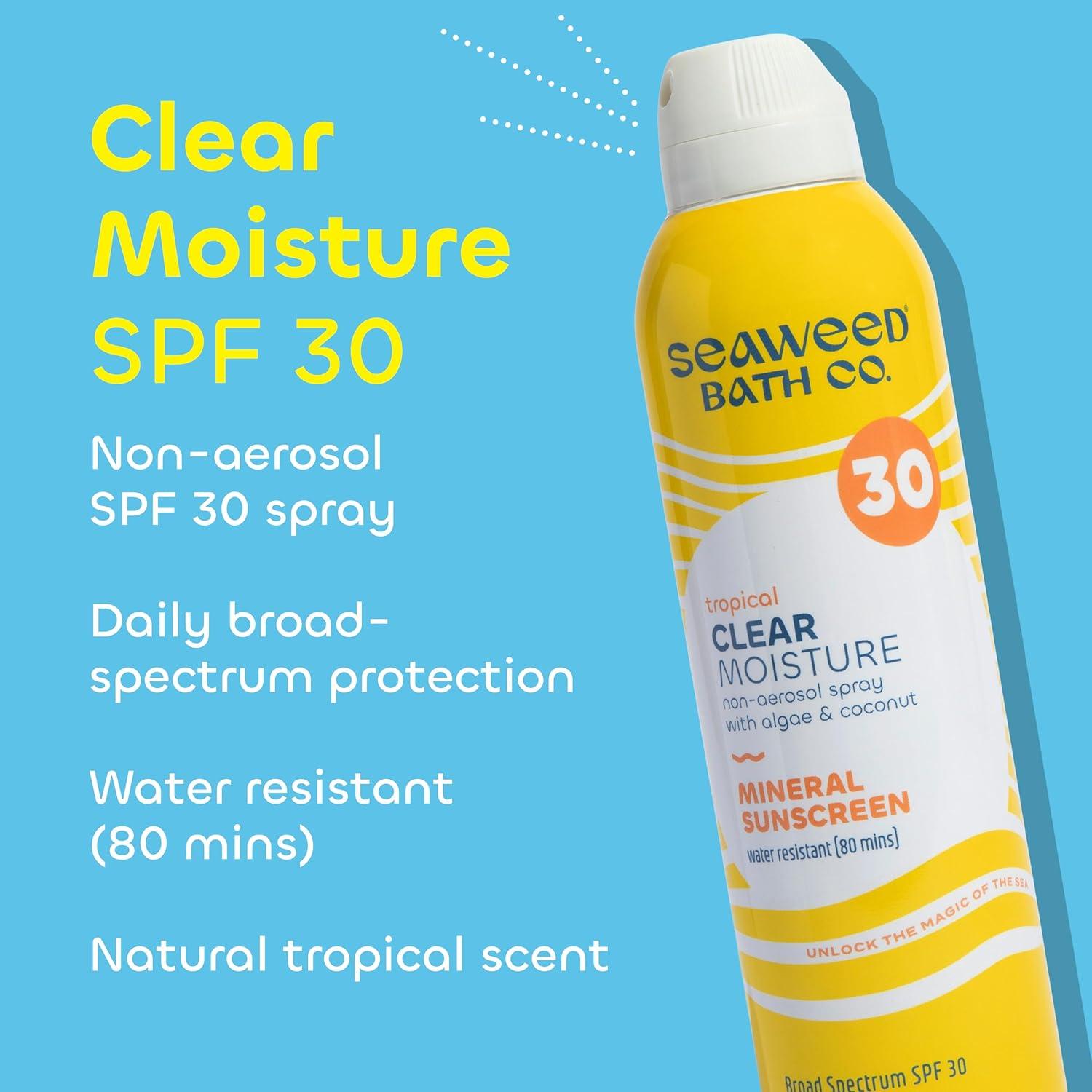 Protector Solar Mineral en Spray Seaweed Bath Co. SPF 30 170ml