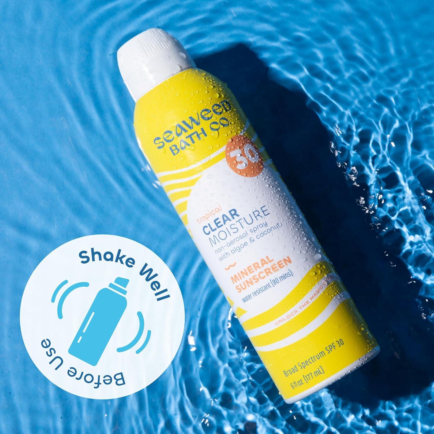 Protector Solar Mineral en Spray Seaweed Bath Co. SPF 30 170ml