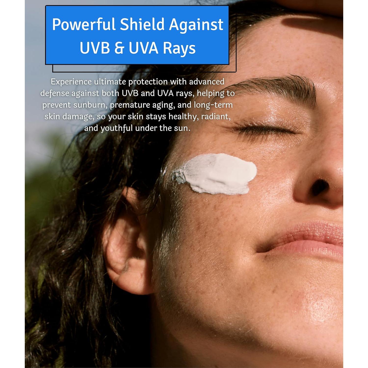 Loción Solar FOKiRa SPF 50+ Piel Sensible 49.6g Resistente Agua