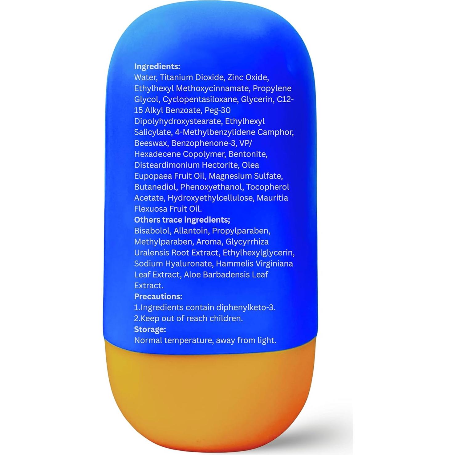 Loción Solar FOKiRa SPF 50+ Piel Sensible 49.6g Resistente Agua