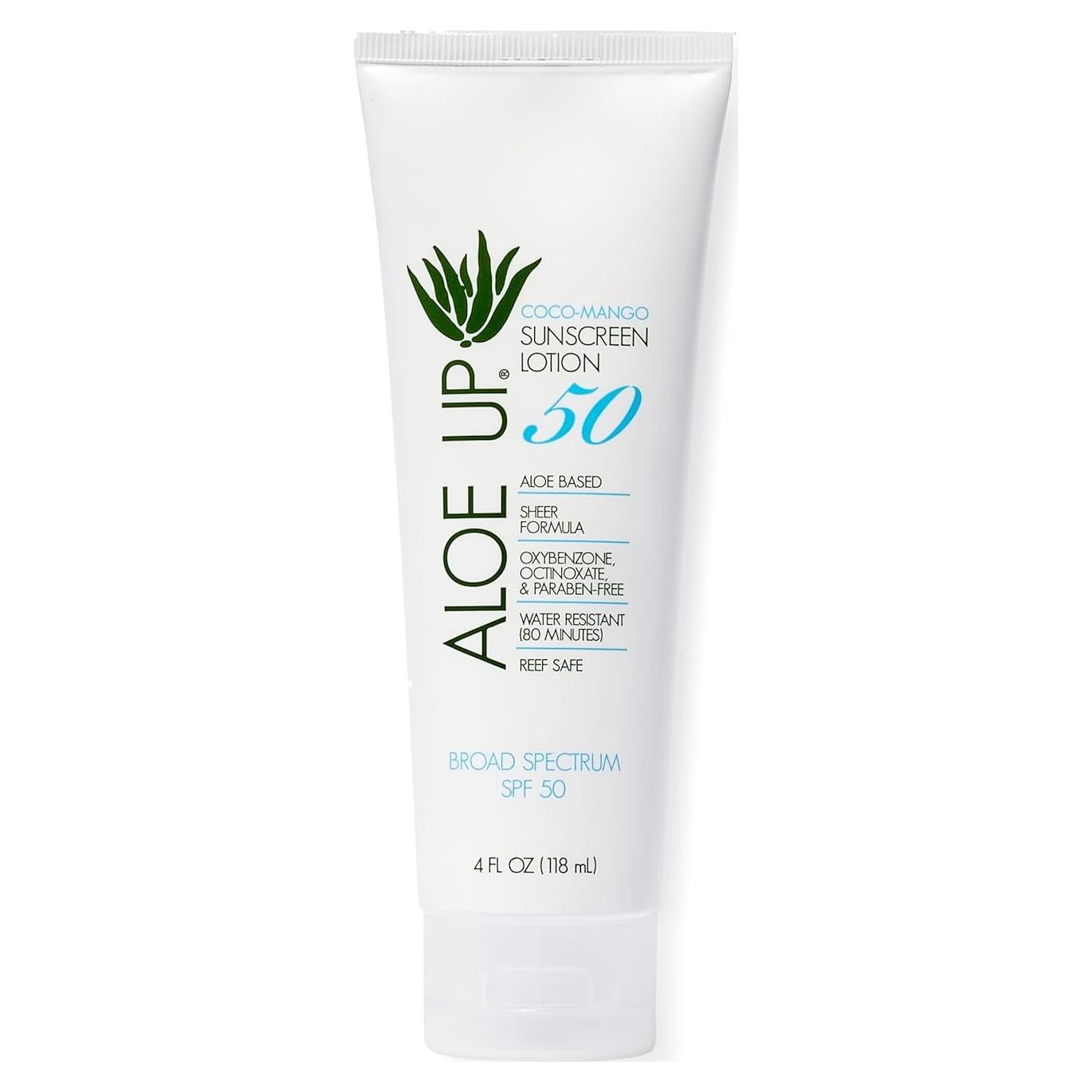 Protector Solar Aloe Up SPF 50 - Bloqueador Facial y Corporal 118 ml