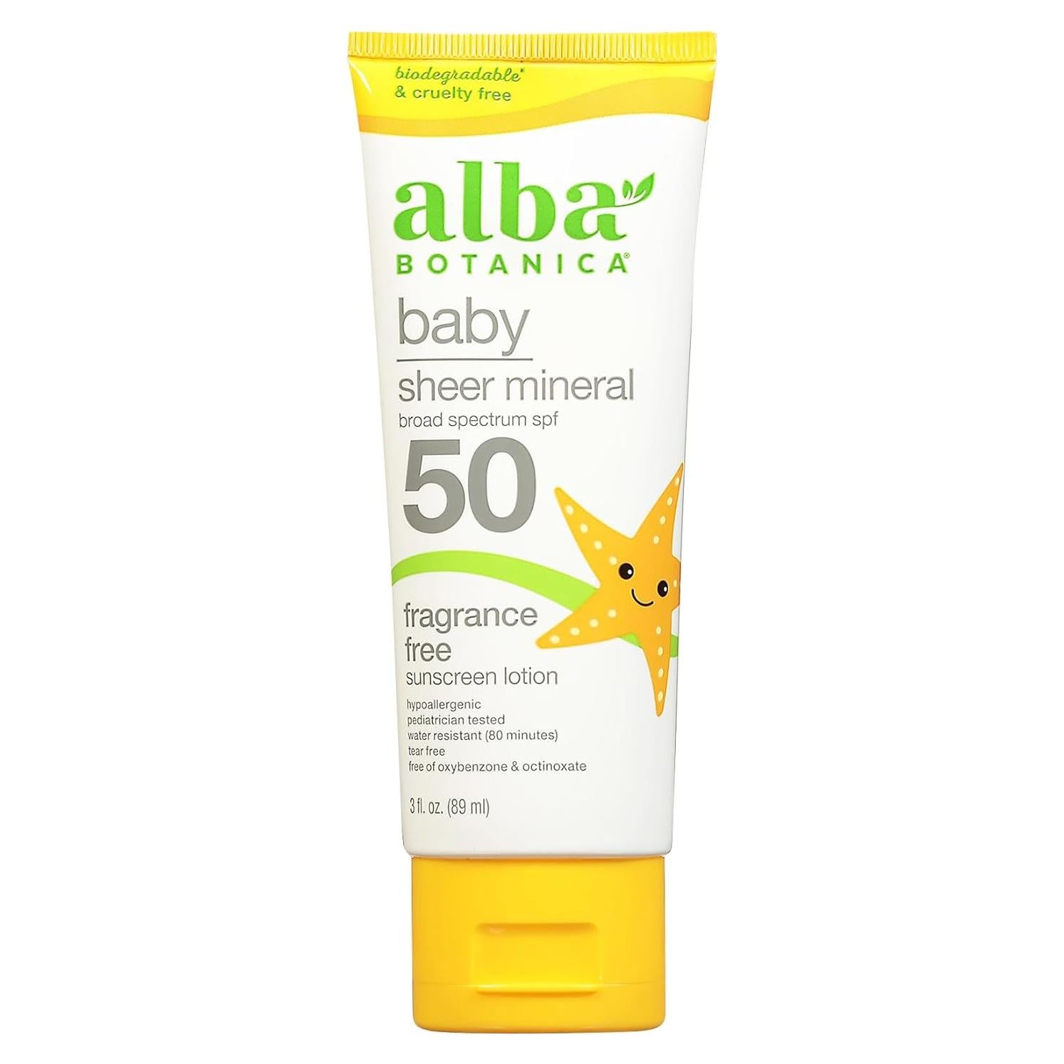 Protector Solar para Bebés Alba Botanica SPF 50 85g