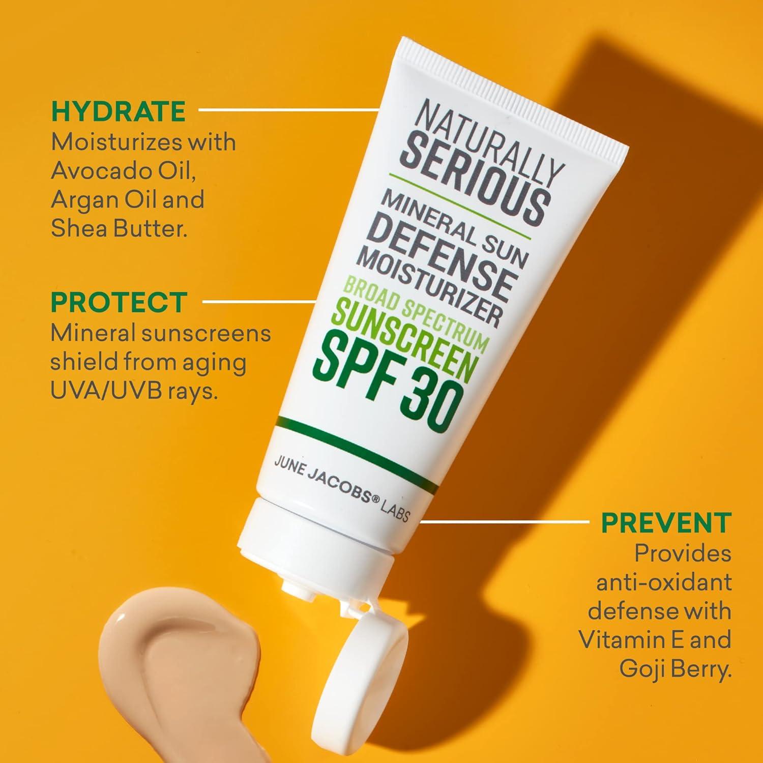 Hidratante Solar Mineral Naturalmente Serio SPF 30 - Vegano