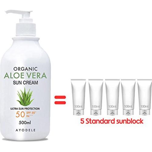 Protector Solar Ayodele Aloe Vera SPF50+ PA+++ 478ml