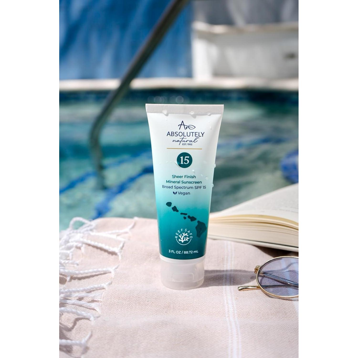 Protector Solar Mineral SPF 15 Absolutely Natural 85 g