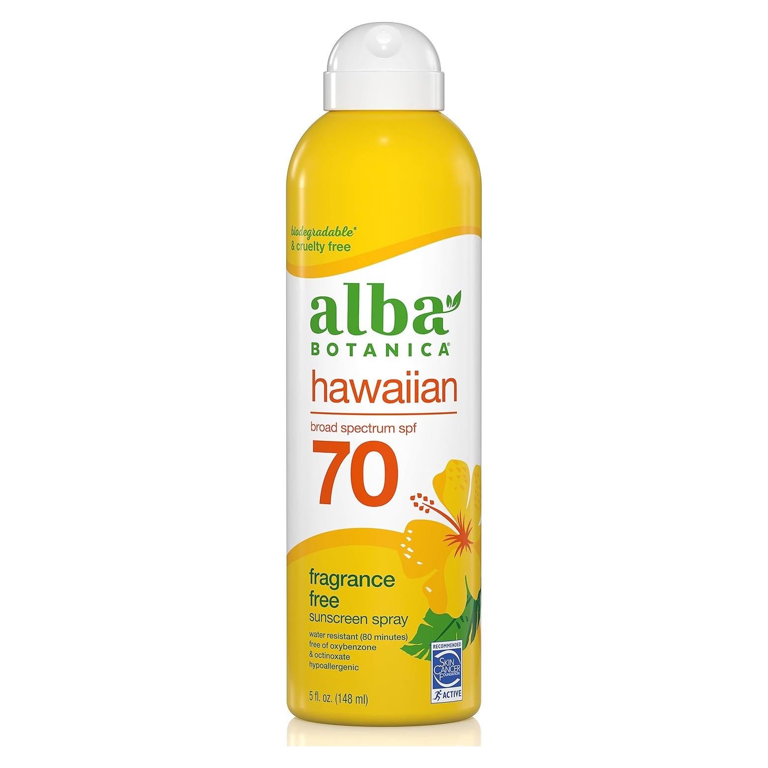 Protector Solar Spray Alba Botanica SPF 70 Coco Hawaiano 148 ml