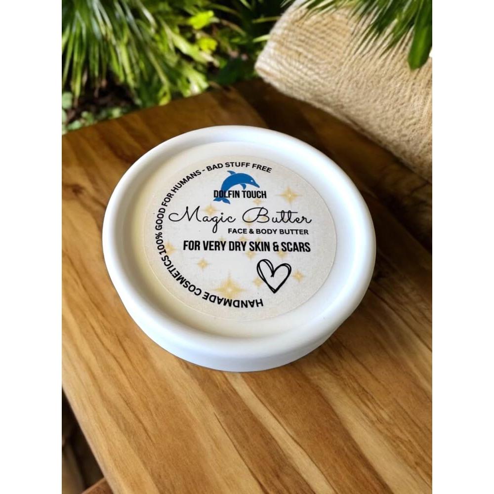 Manteca Corporal Lujosa Dolfin Touch 34g - Hidratante SPF 4-8