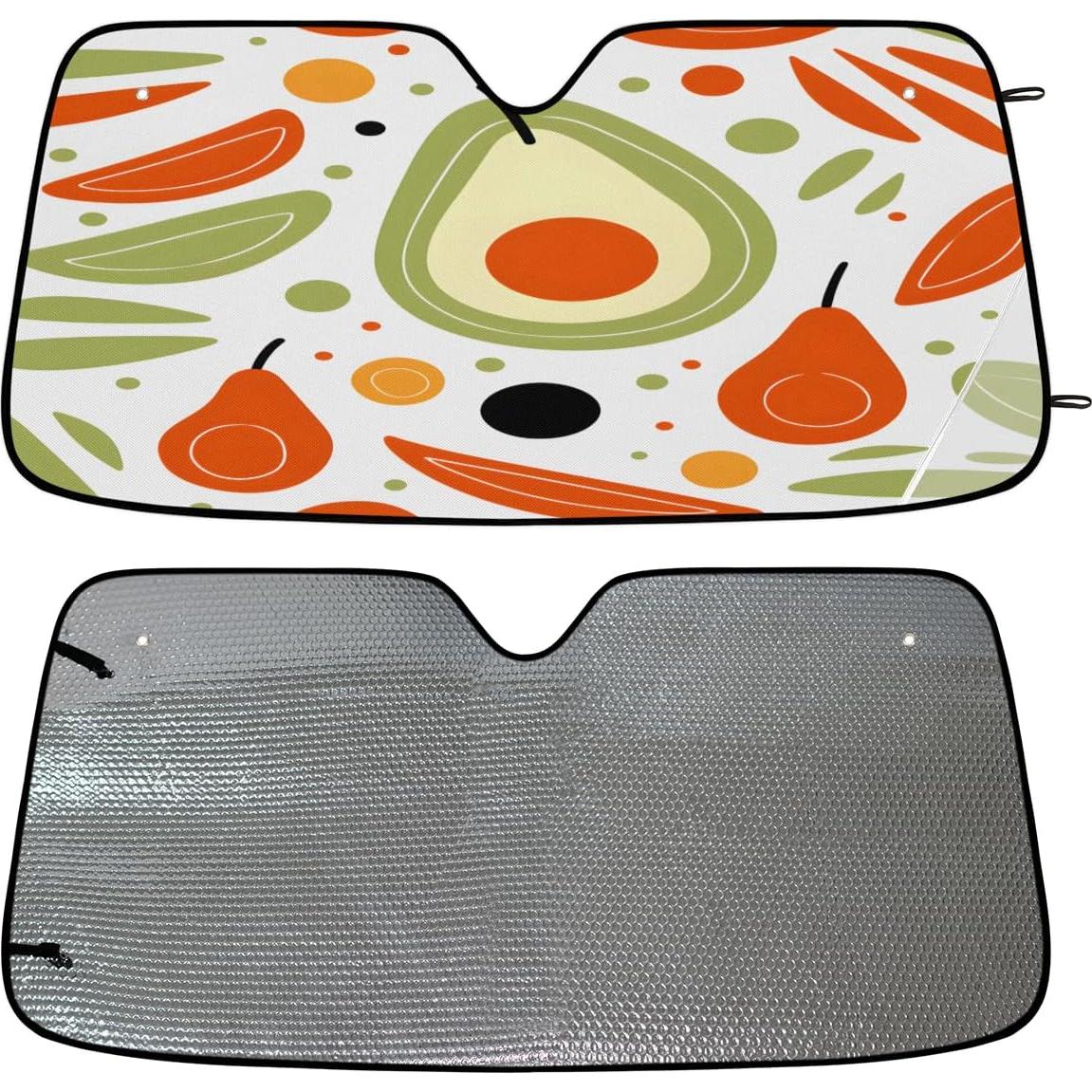 Sombrilla de Coche Plegable LCLJJDMBM 139.7x69.9cm Protección UV