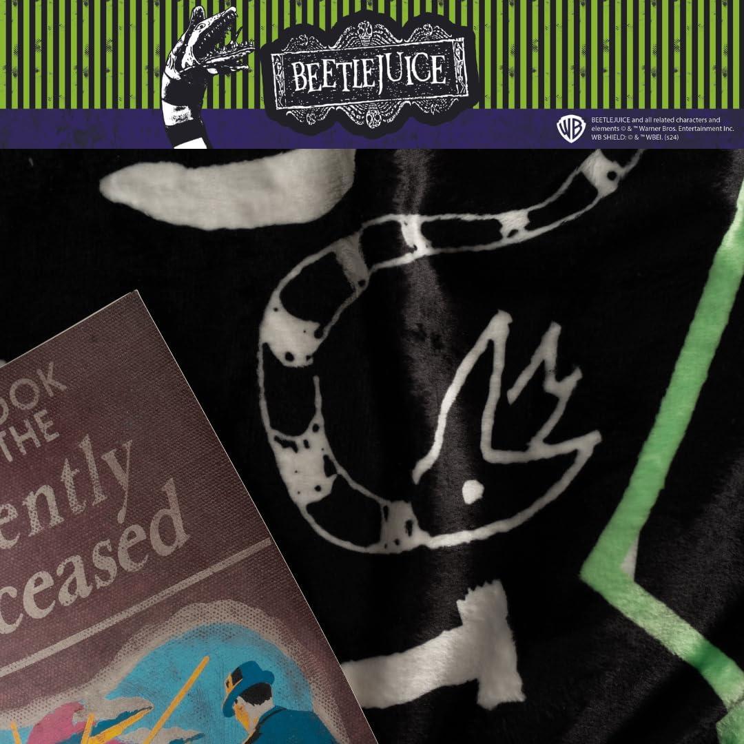 Manta Beetlejuice Lydia Franco 116x152 cm Suave