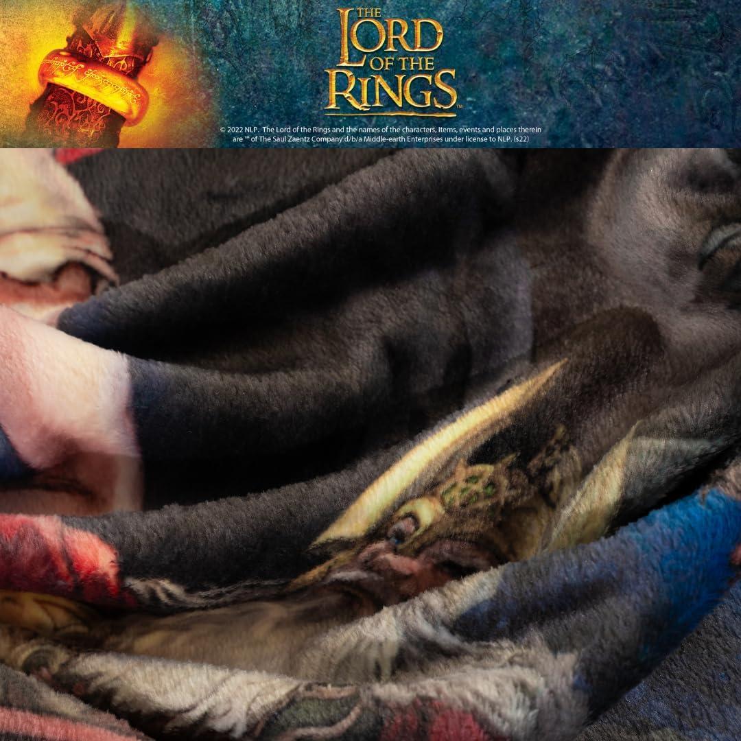 Manta Franco El Señor de los Anillos 116x152 cm Suave