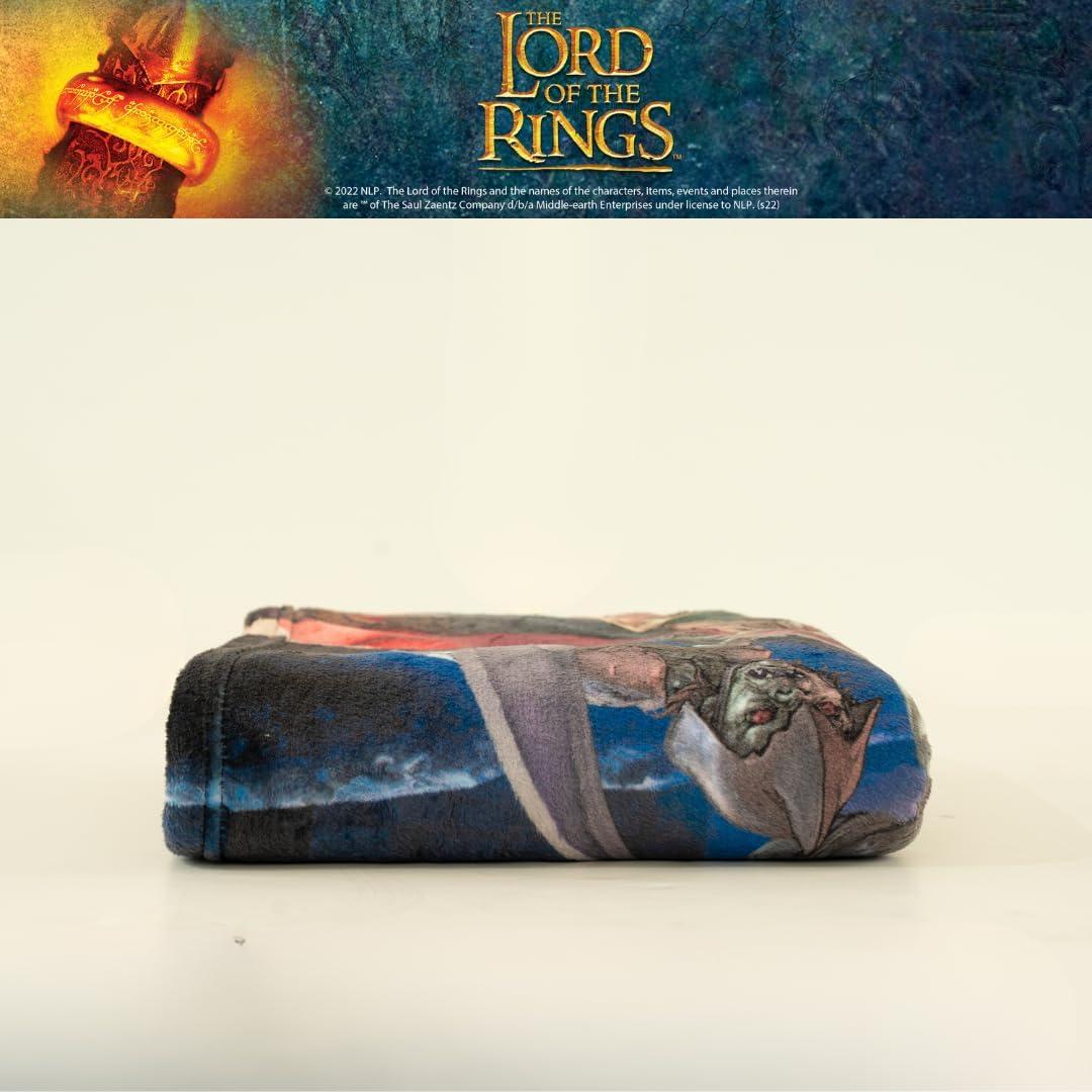 Manta Franco El Señor de los Anillos 116x152 cm Suave